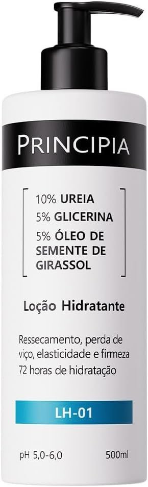 PRINCIPIA, Loção Hidratante Corporal 10% Ureia LH-01 com 500ml