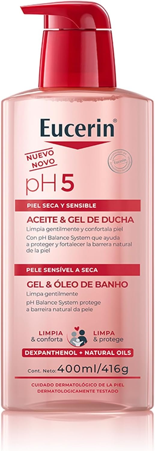 Eucerin PH5 Gel e Óleo de Banho 400ml