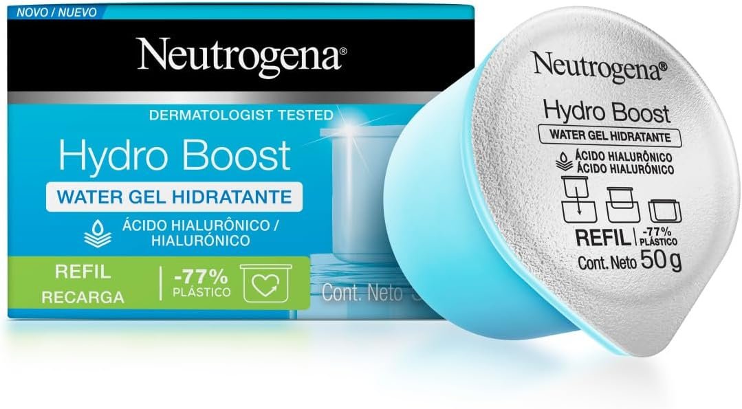 Neutrogena Hidratante Facial Hydro Boost Water Gel Refil, 50g