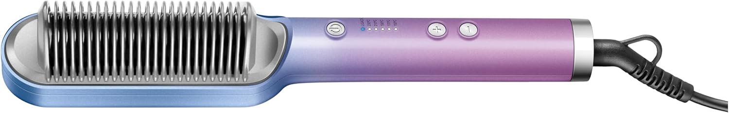 Escova Alisadora By Juliette, Mondial, Azul/Rosa, 36W, Bivolt - EA-JU-03