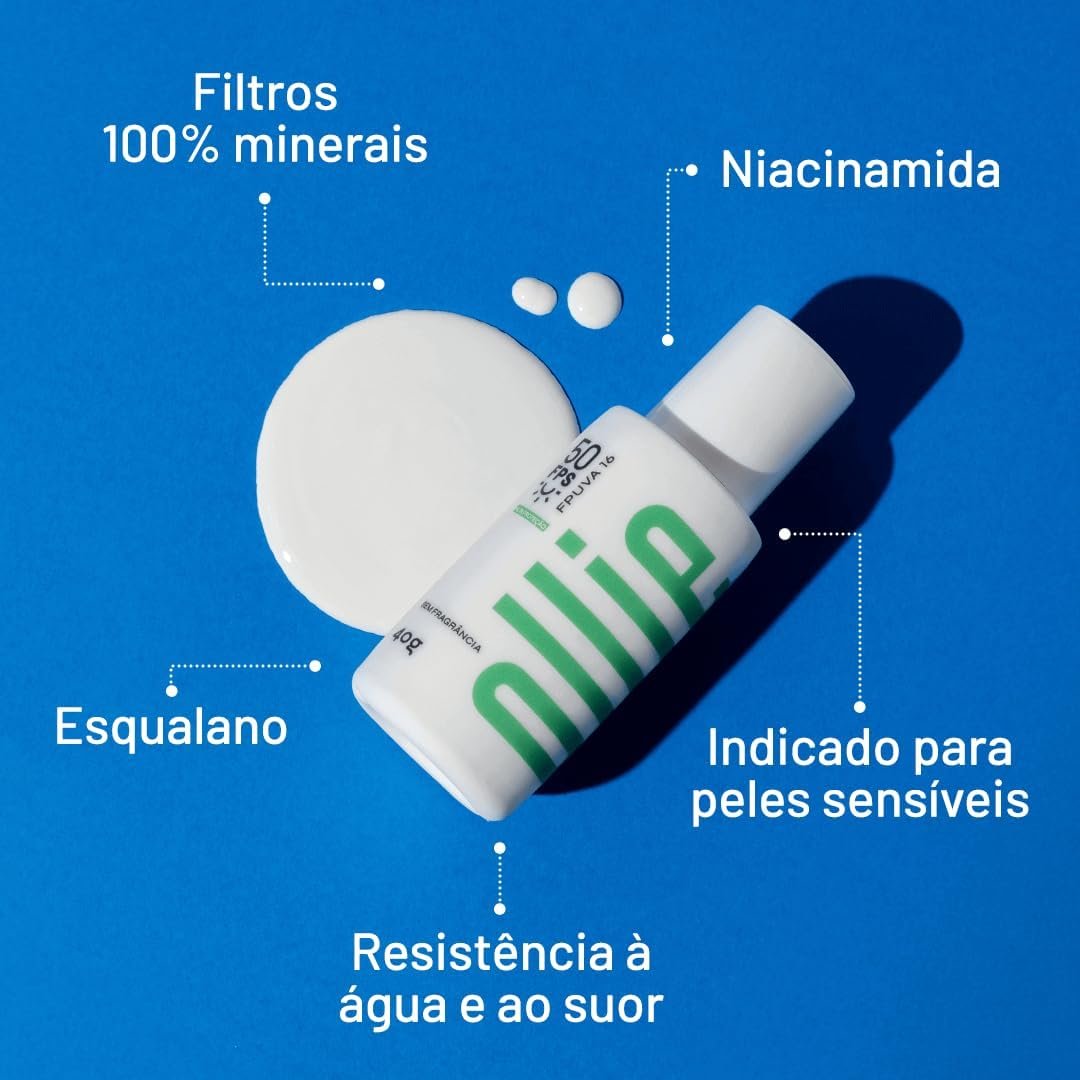 Protetor Solar Mineral Fluído FPS 50 FPUVA 16 - Image 5