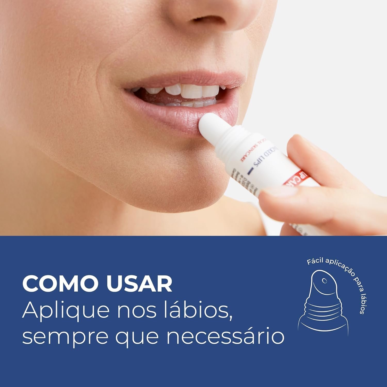 EUCERIN Aquaphor Reparador Labial 10ml - Repara e protege os lábios ressecados - Image 4