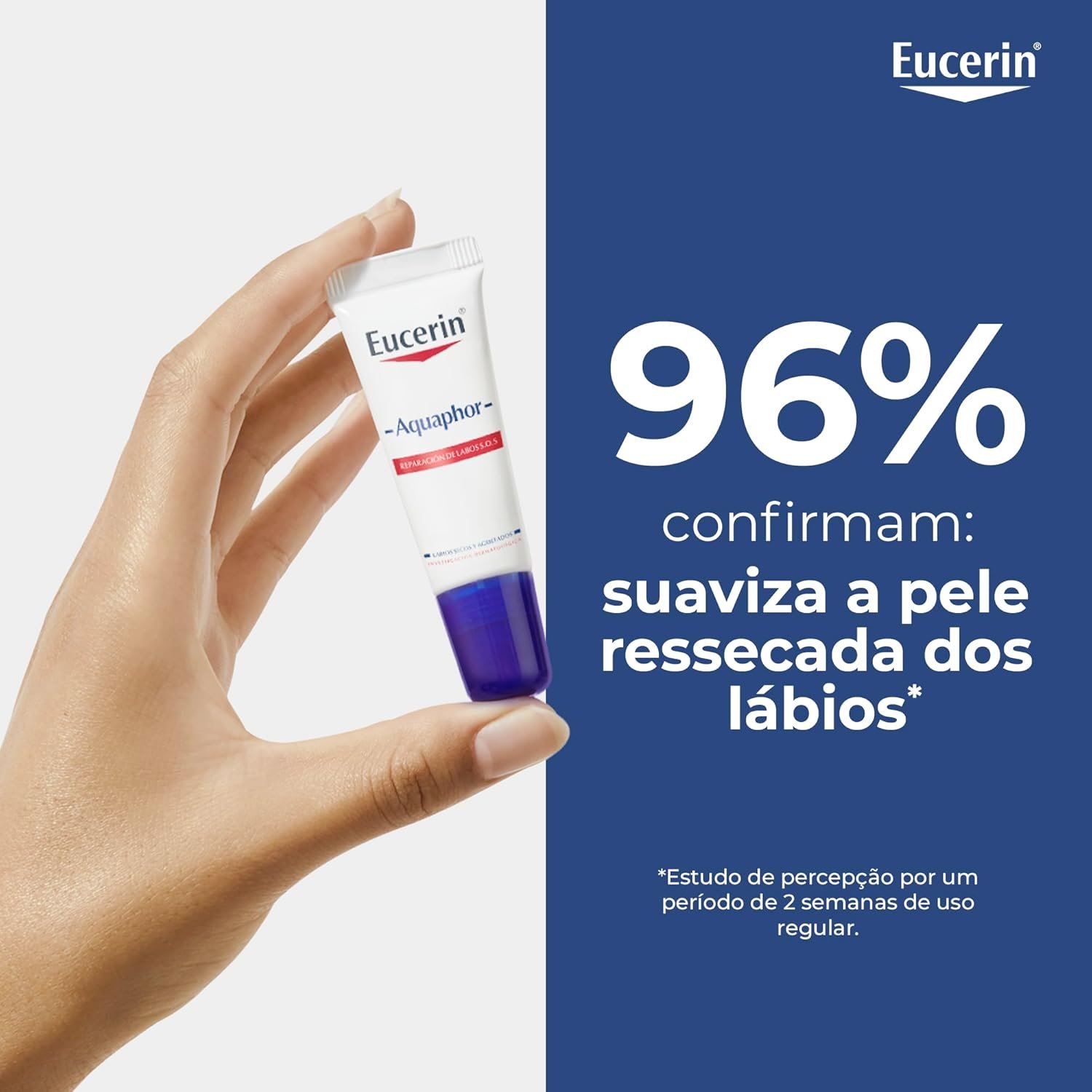 EUCERIN Aquaphor Reparador Labial 10ml - Repara e protege os lábios ressecados - Image 7