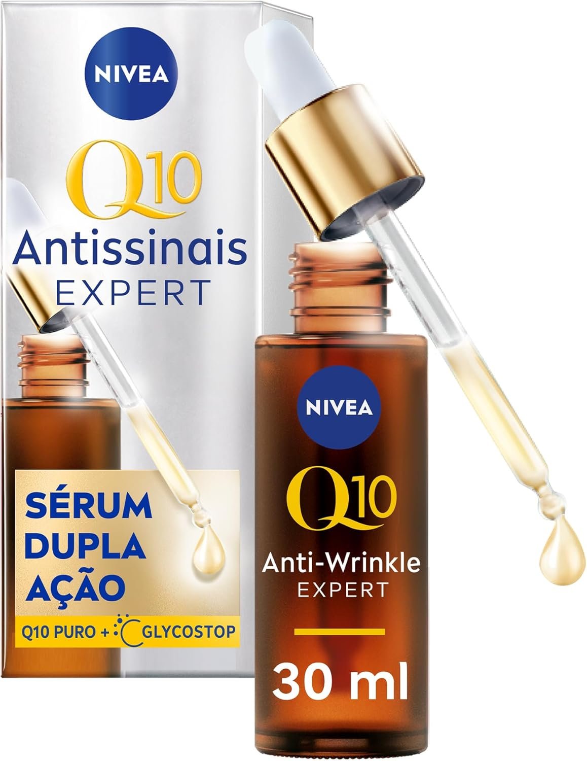 NIVEA Q10 Sérum Antissinais Expert Dupla Ação 30ml